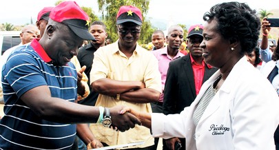 <strong>Bento dos Santos Kangamba (BK) in philanthropic action in Gabela</strong>