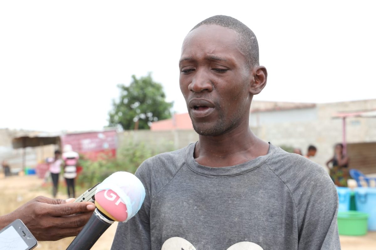 The beneficiaries expressed their gratitude